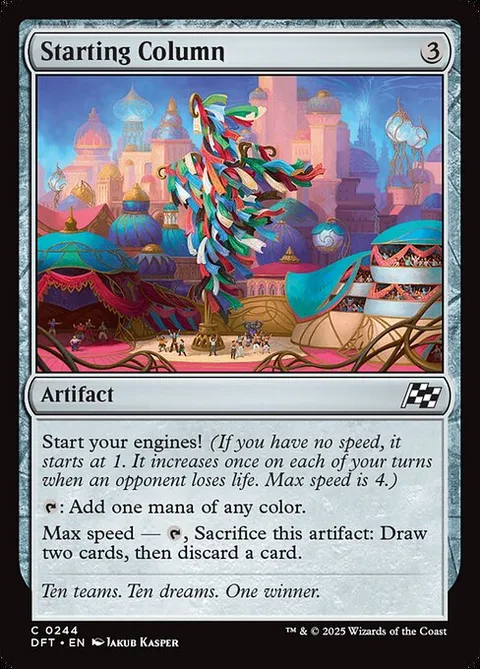 Starting Column, card 244 from Aetherdrift