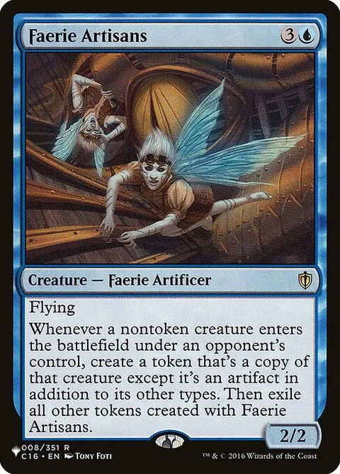 Faerie Artisans, carte C16-8 de The List