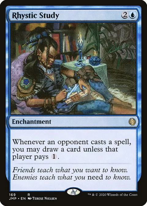 Rhystic Study, card 169 from Jumpstart