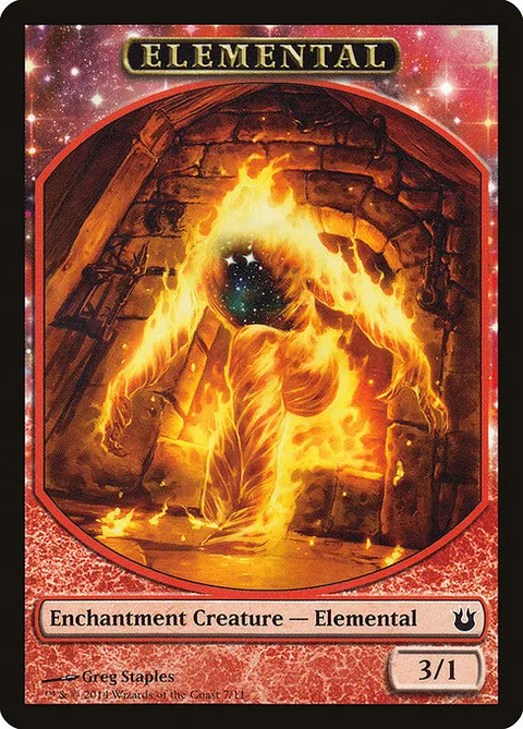 Elemental, carte 7 de Born of the Gods Tokens