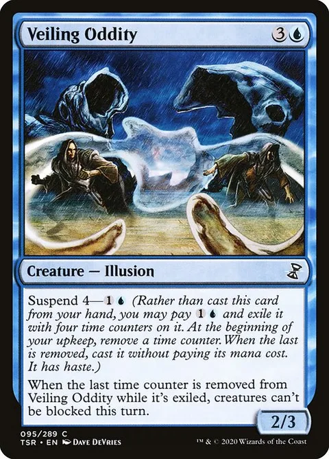 Veiling Oddity, card 95 from Time Spiral Remastered