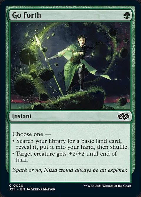 Go Forth, card 20 from Foundations Jumpstart