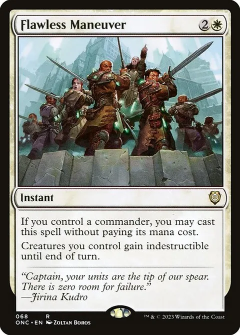 Flawless Maneuver, carte 68 de Phyrexia: All Will Be One Commander