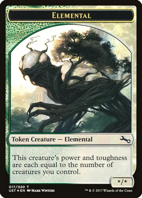 Elemental // Elemental, carte 17 de Unstable Tokens