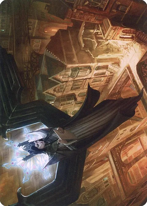 Angelic Sleuth // Angelic Sleuth, carte 48 de New Capenna Art Series