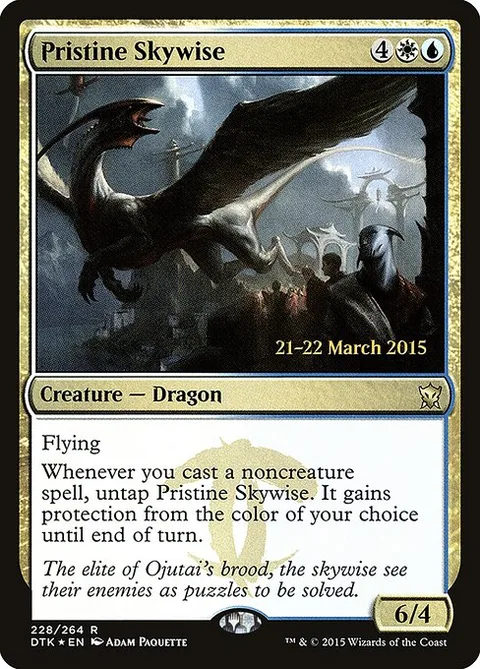Pristine Skywise, card 228s from Dragons of Tarkir Promos