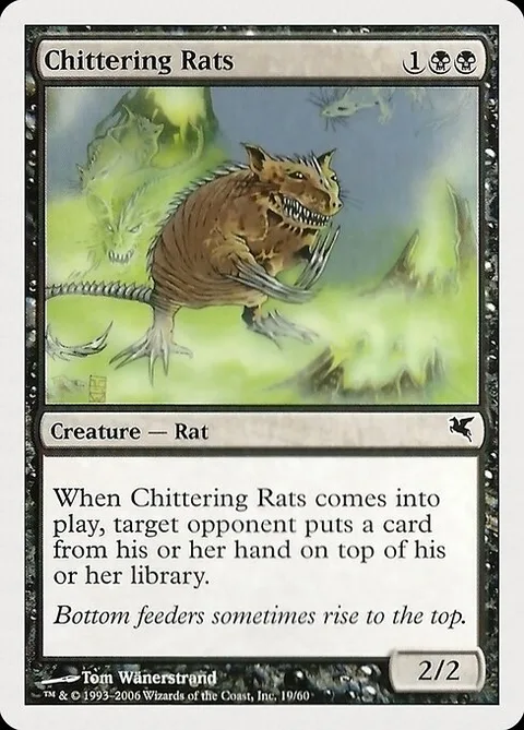 Chittering Rats, card 19 from Hachette UK