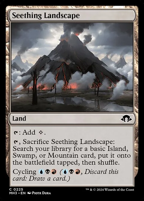 Seething Landscape, carte 225 de Modern Horizons 3
