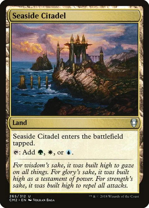 Seaside Citadel, card 265 from Commander Anthology Volume II