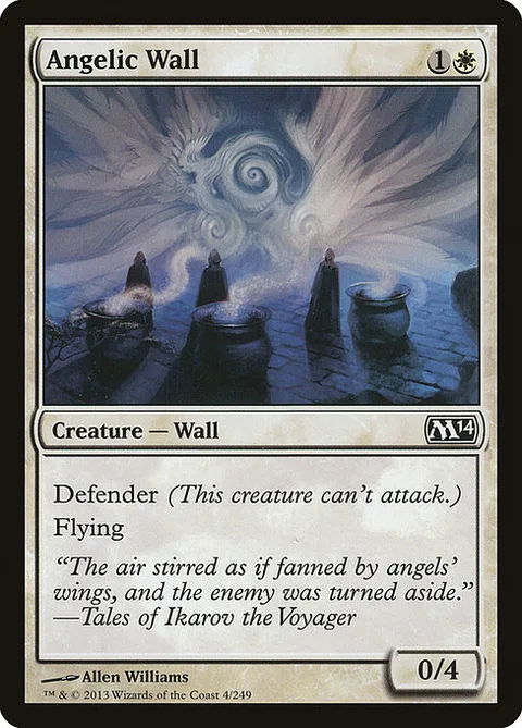 Angelic Wall, carte 4 de Magic 2014