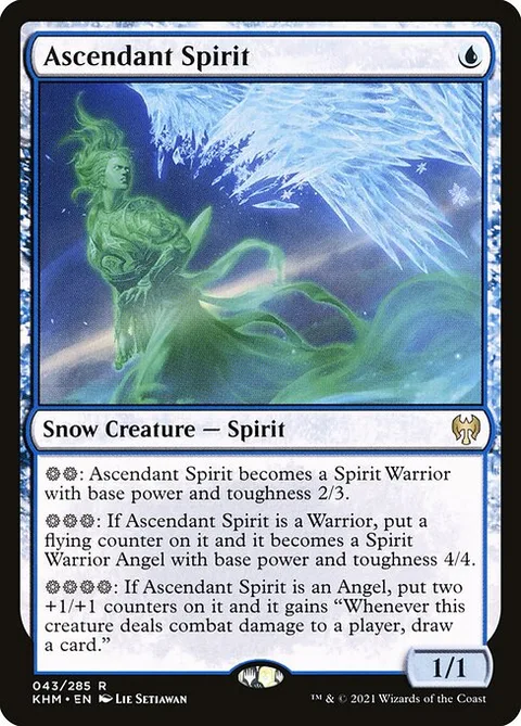 Ascendant Spirit, carte 43 de Kaldheim
