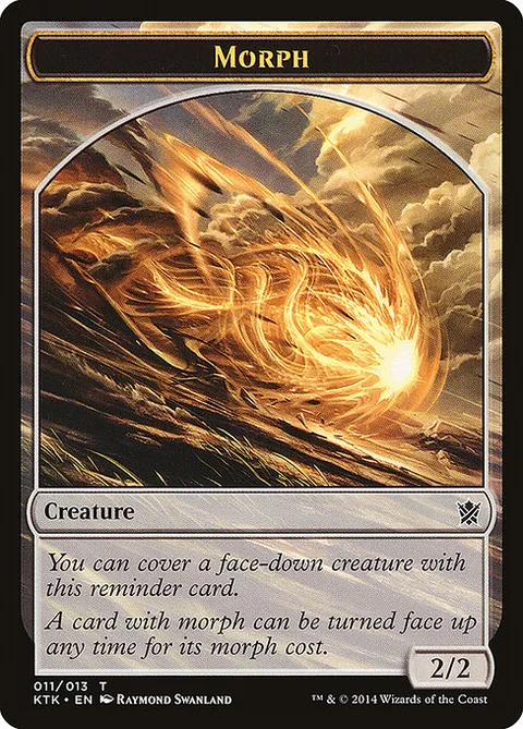Morph, card 11 from Khans of Tarkir Tokens