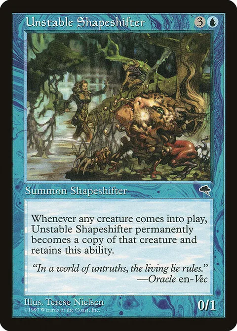 Unstable Shapeshifter, card 100 from Tempest