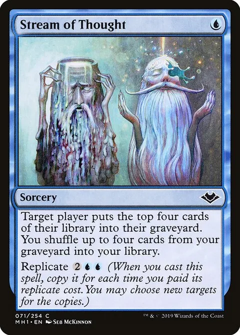 Stream of Thought, card 71 from Modern Horizons
