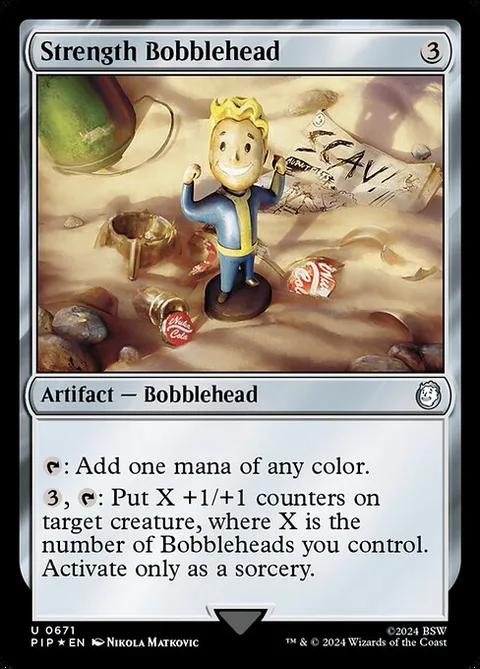 Strength Bobblehead, carte 671 de Fallout