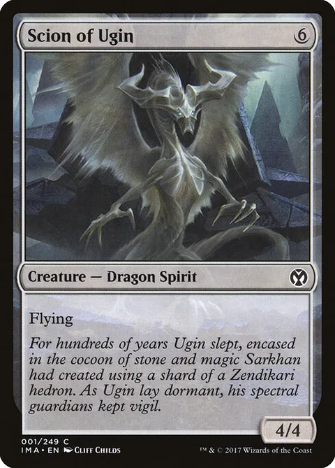 Scion of Ugin, card 1 from Iconic Masters