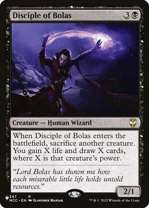 Disciple of Bolas, card NCC-247 from The List