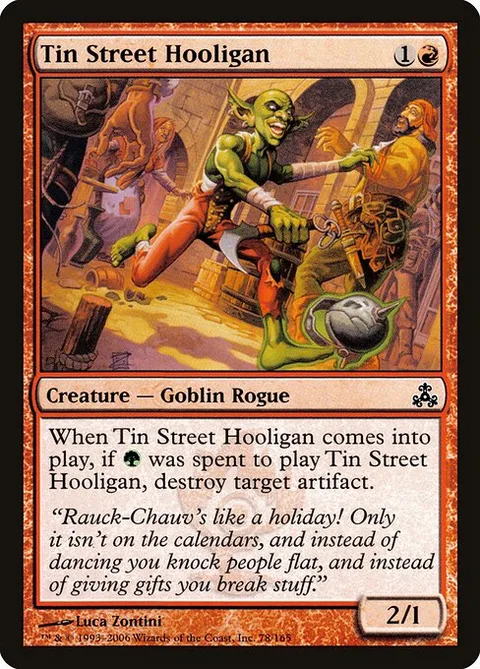 Tin Street Hooligan, carte 78 de Guildpact
