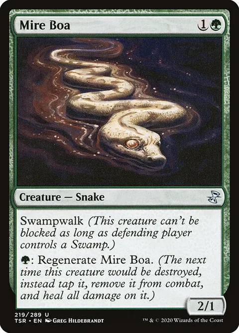Mire Boa, card 219 from Time Spiral Remastered