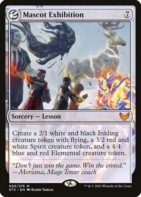 Mascot Exhibition, card 5 from Strixhaven: School of Mages