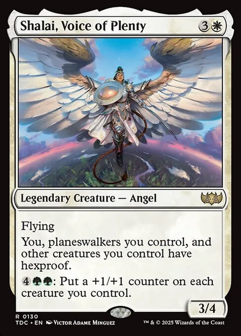 Shalai, Voice of Plenty, carte 130 de Tarkir: Dragonstorm Commander