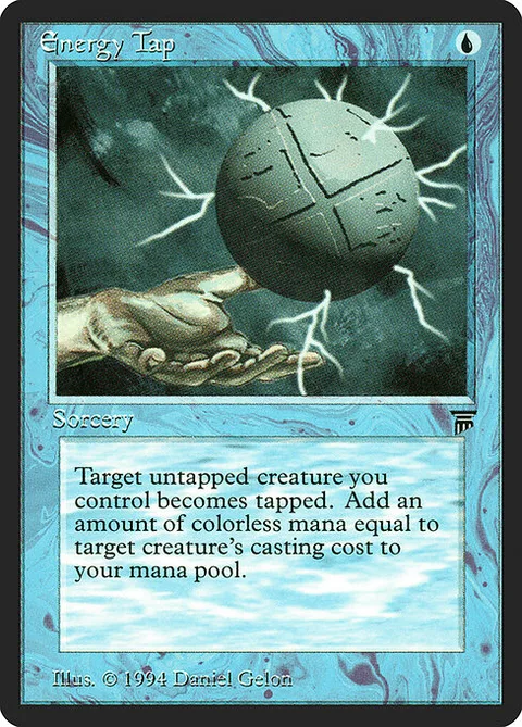Energy Tap, card 54 from Legends