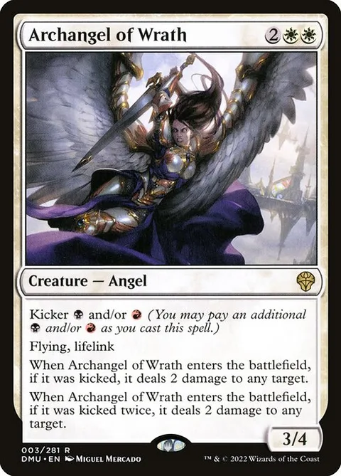 Archangel of Wrath, carte 3 de Dominaria United