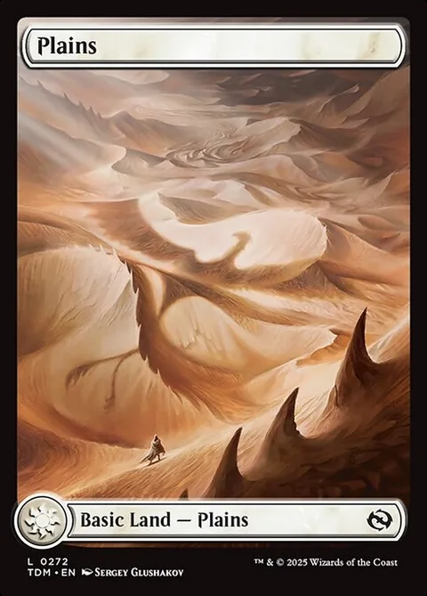 Plains, carte 272 de Tarkir: Dragonstorm