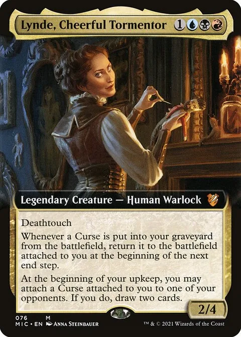 Lynde, Cheerful Tormentor, carte 76 de Midnight Hunt Commander