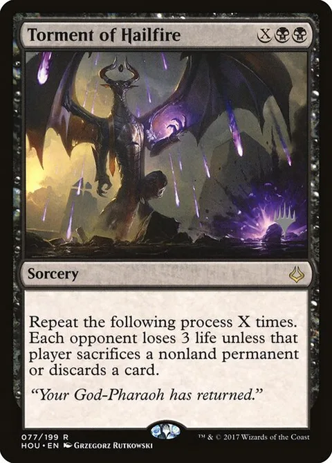 Torment of Hailfire, carte 77p de Hour of Devastation Promos