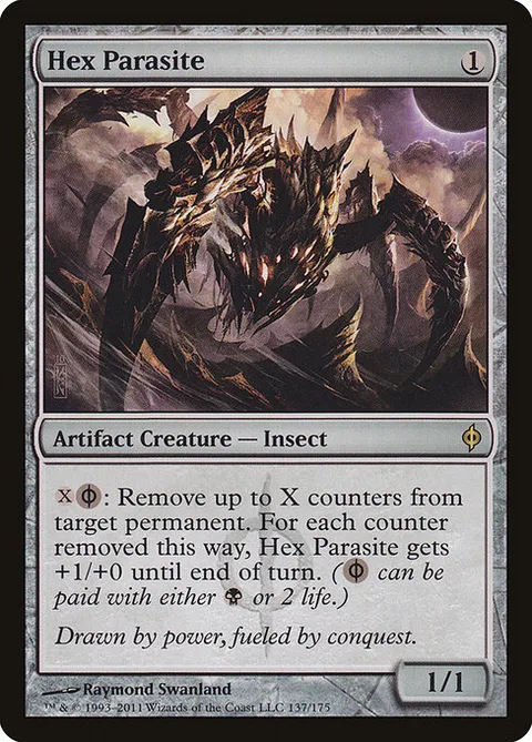 Hex Parasite, carte 137 de New Phyrexia