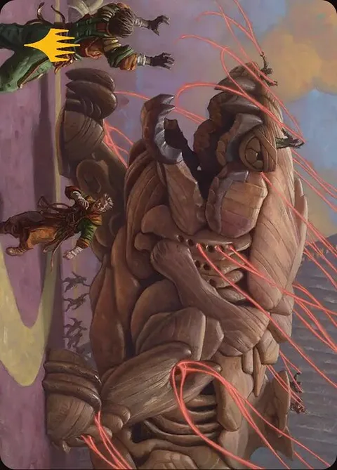 Craterclaw Colossus // Craterclaw Colossus, card 16 from Reality Fracture Art Series