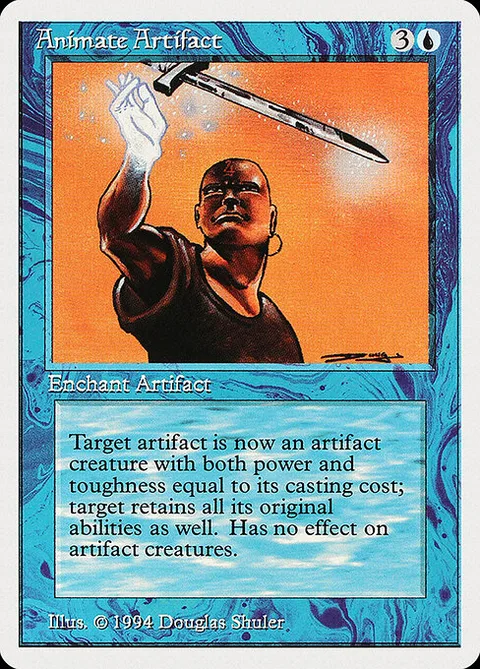 Animate Artifact, carte 48 de Summer Magic / Edgar