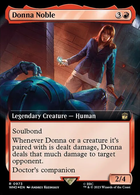 Donna Noble, card 973 from Doctor Who