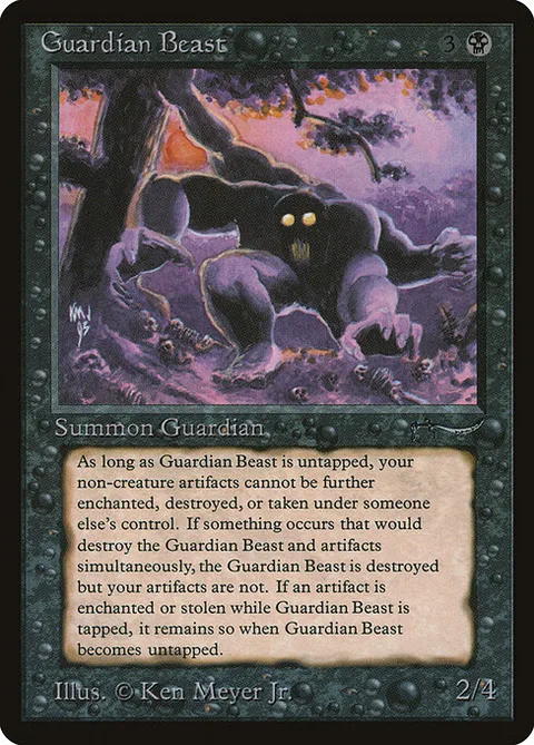 Guardian Beast, carte 26 de Arabian Nights