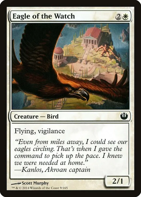 Eagle of the Watch, card 9 from Journey into Nyx