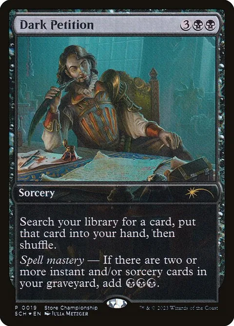 Dark Petition, card 19 from Store Championships