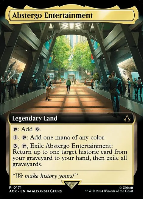 Abstergo Entertainment, card 171 from Assassin's Creed