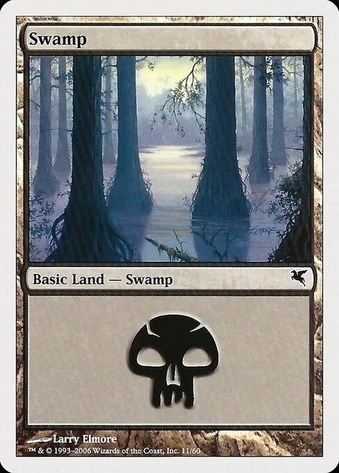 Swamp, card 11 from Hachette UK