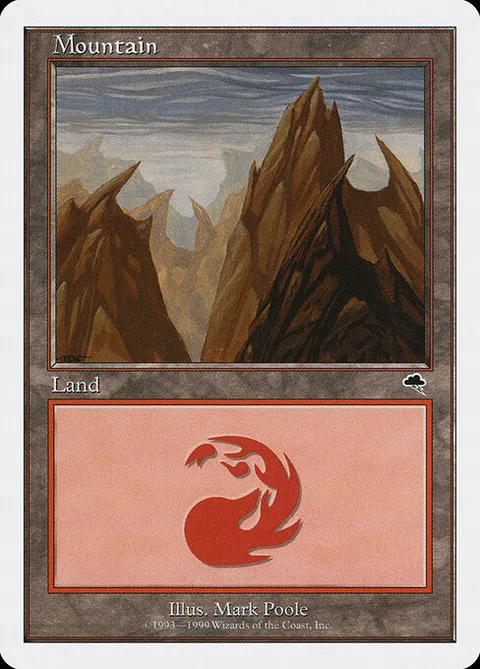 Mountain, card 117 from Battle Royale Box Set