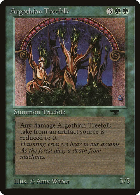Argothian Treefolk, carte 30 de Antiquities