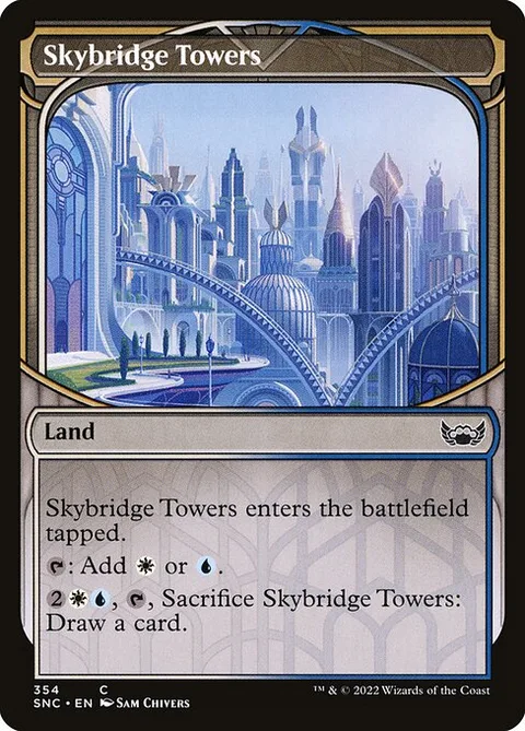 Skybridge Towers, card 354 from Streets of New Capenna