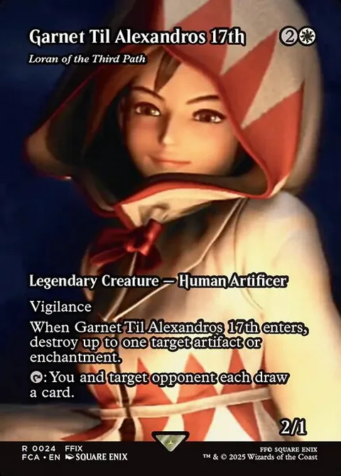Loran of the Third Path, card 24 from Final Fantasy: Through the Ages