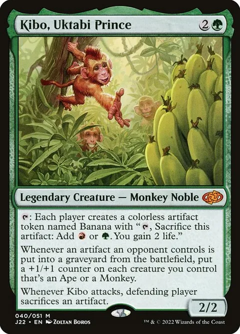 Kibo, Uktabi Prince, card 40 from Jumpstart 2022