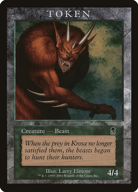 Beast, carte 8 de Magic Player Rewards 2001