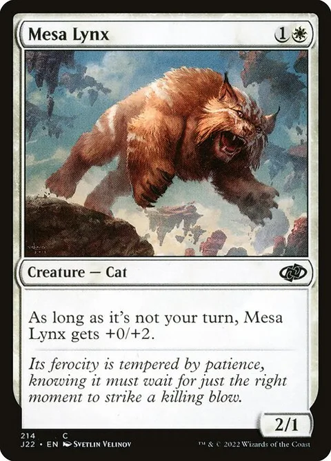 Mesa Lynx, card 214 from Jumpstart 2022