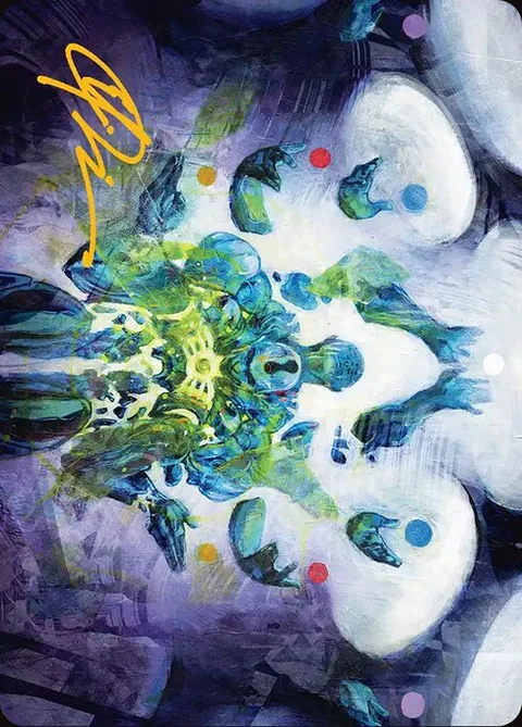 Avatar of Burgeoning Echoes // Avatar of Burgeoning Echoes, card 24 from Reality Fracture Art Series