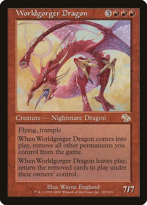 Worldgorger Dragon, carte 103 de Judgment