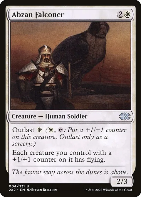 Abzan Falconer, carte 4 de Double Masters 2022