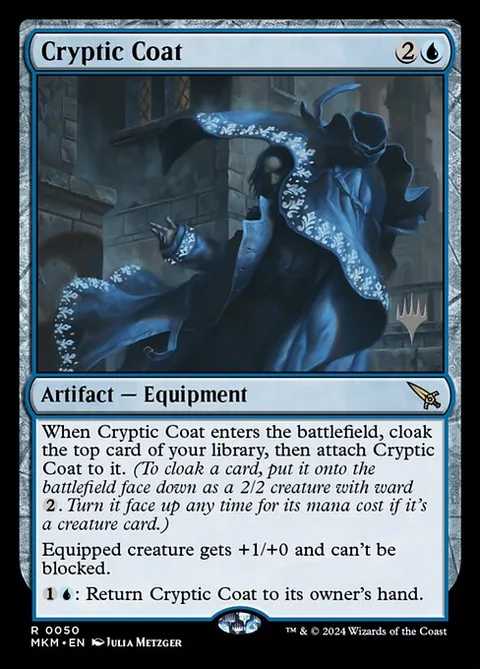 Cryptic Coat, carte 50p de Murders at Karlov Manor Promos